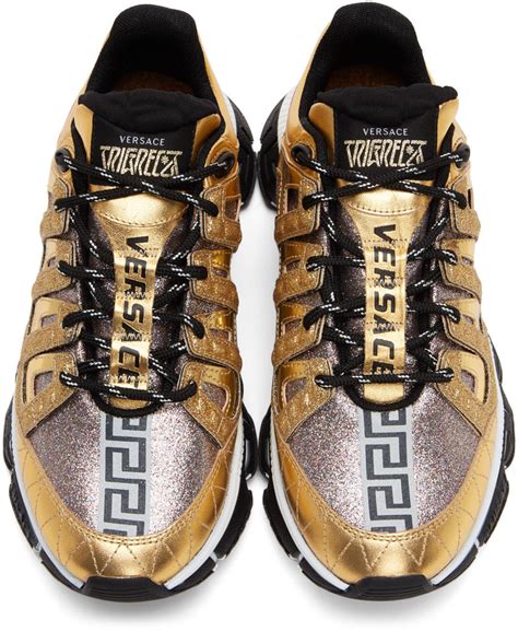 versace greek key sneakers patent leather|Shop Versace Trigreca Sneakers .